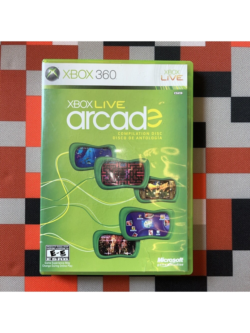 Xbox Live Arcade Compilation Disc (Microsoft Xbox 360, 2007) no manual. New case